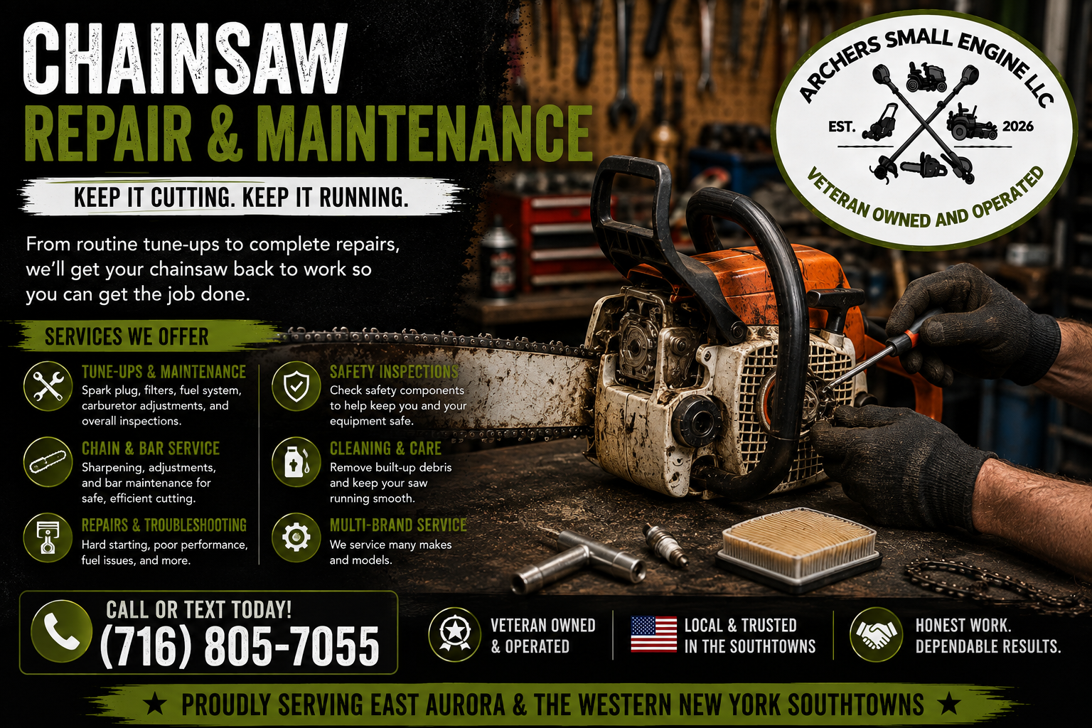 Chainsaw Repair and Maintenance