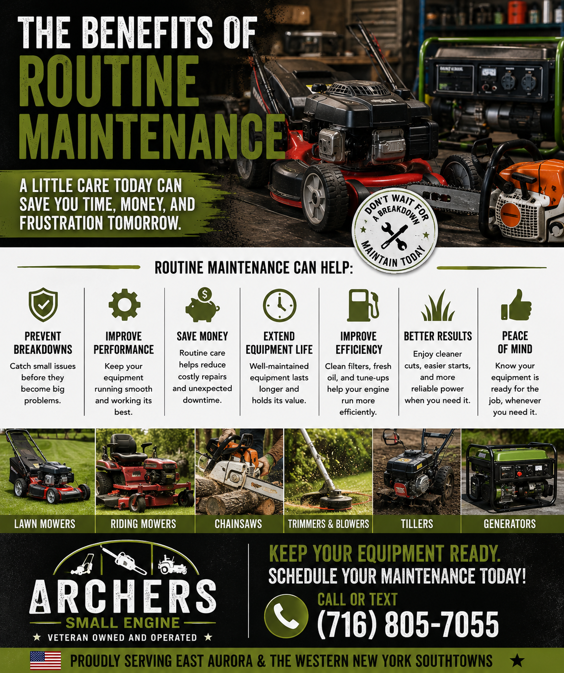 Routine Maintenance for Outdoor Equipment
